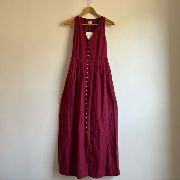 Ines de La Fressange Amber Dress in Raspberry EU 36 - Picture 7 of 16